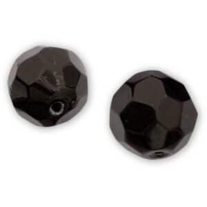 Quantum 4street Glass Bead 6 mm schwarz 15Stück