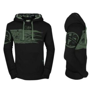 HSDesign Hoodie Catfish with camo detail - Size M